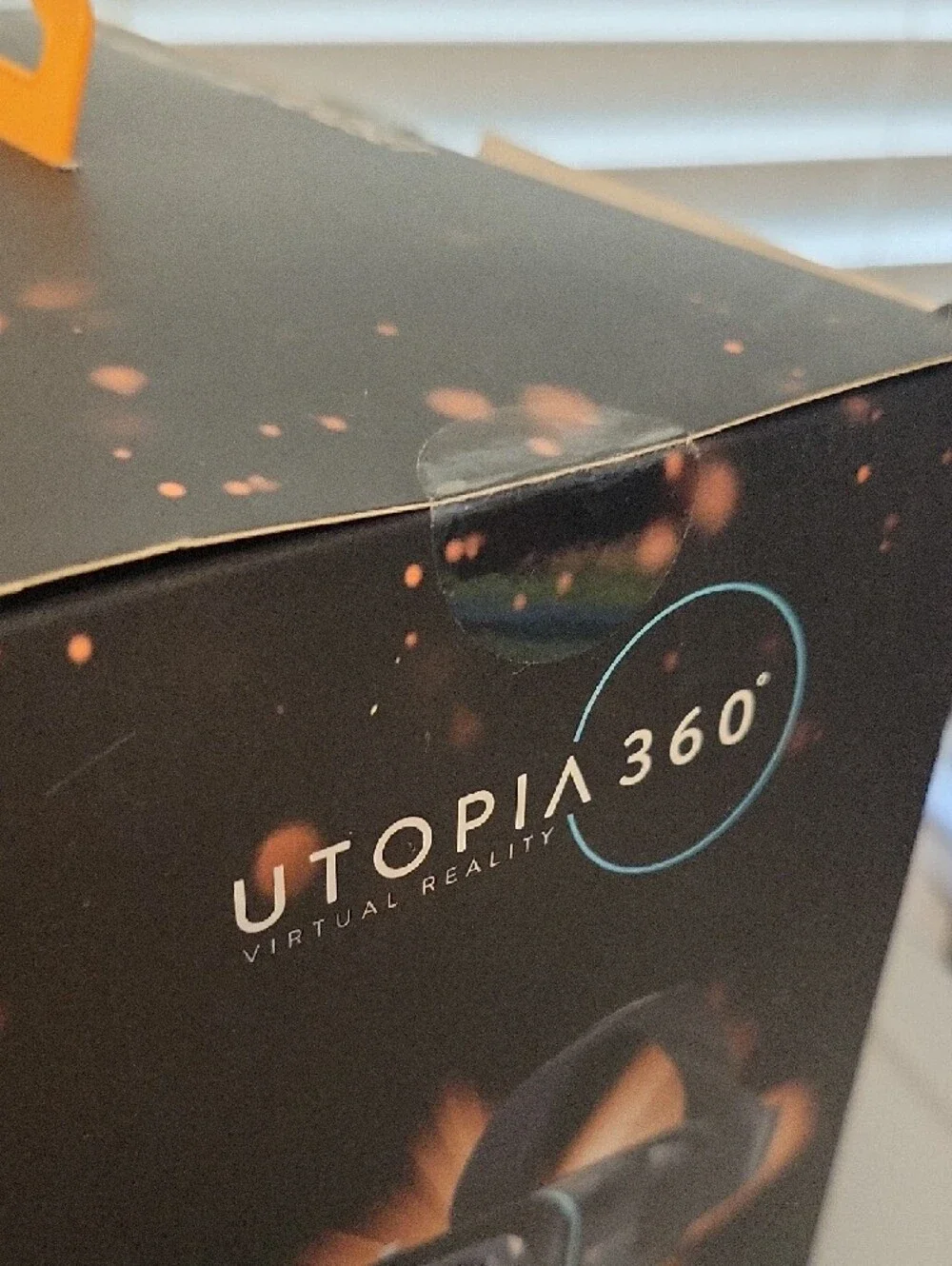 Never opened Utopia 360 Virtual Reality 3D Headset - Black